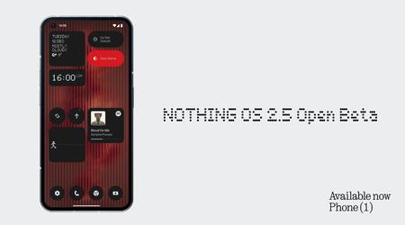 Intet er begyndt at teste Android 14 på telefonen (1)