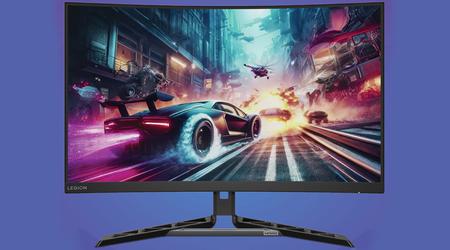 Lenovo Legion R32qc-30: Gaming-skærm med buet QHD-skærm og 180Hz-understøttelse til €349