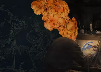 En middelalderdetektiv med en visuel stil ...