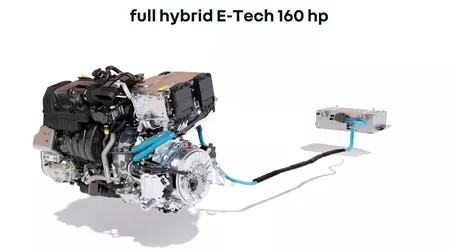 Renault har præsenteret en ny 160hk hybridmotor til Captur og Symbioz