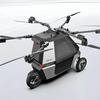 Flyvende motorcykel Kuickwheel Skyrider X6 med et udsigt til rammen