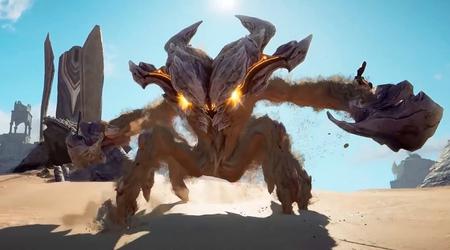 Kraftfuld magi, farlige monstre og enorm ørken i den detaljerede gameplay-trailer til Atlas Fallen - action-RPG fra skaberne af The Surge