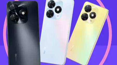 Tecno Pop 8 er en billig smartphone med 90Hz skærm, 5000 mA*h batteri og Android 13 Go.