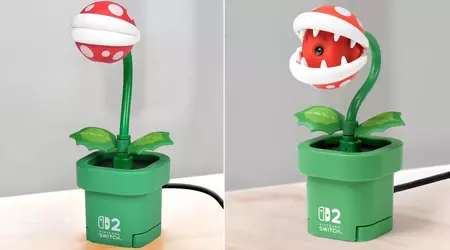 Et sjovt kamera formet som Piranha Plant fra Super Mario er blevet annonceret til Nintendo Switch 2