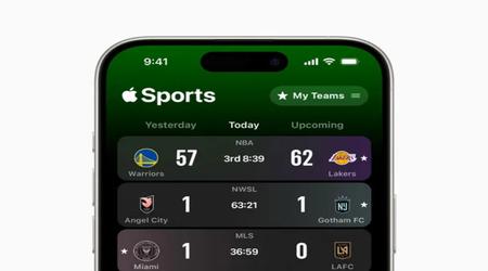 Apple lancerer Apple Sports-app med resultater fra sportsligaer