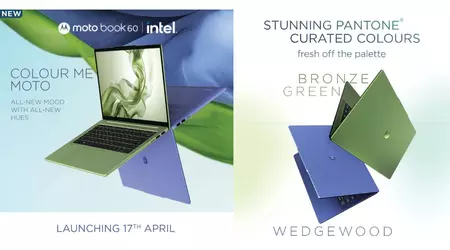 Motorola lancerer sin første bærbare computer: stilfulde Moto Book 60 med Intel-processor og 14-tommer OLED-skærm