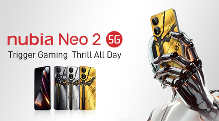 nubia Neo 2 5G: en gaming-smartphone med sideudløsere, 120Hz-skærm og 6000mAh-batteri til $199