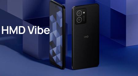 HMD Vibe: 90 Hz-skærm, Snapdragon 680-chip, 4.000 mAh-batteri og IP52-beskyttelse til $150