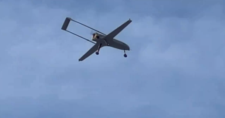 Ukrainsk drone flyver 400 km i ...