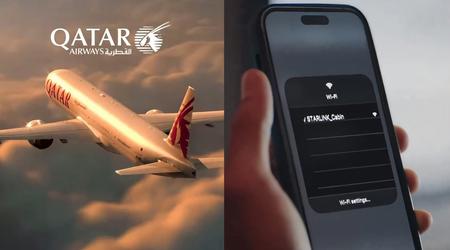 Hastigheder på op til 500 Mbps i 13.000 meters højde: Qatar Airways vil installere Ilon Musks Starlink-satellitinternet på nogle Boeing 777-300-fly