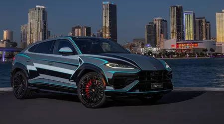Lamborghini har afsløret en unik Urus SE, der tog 230 timer at male
