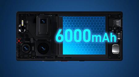 Det er officielt: Nubia Z60 Ultra får et batteri på 6.000 mAh med understøttelse af 80 W hurtigopladning