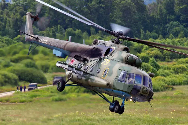 Mi-8 helikopteret styrter igen i Rusland, ...