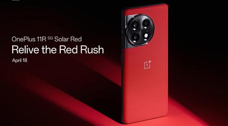 OnePlus lancerer en ny variant af OnePlus 11R Solar Red Edition den 18. april