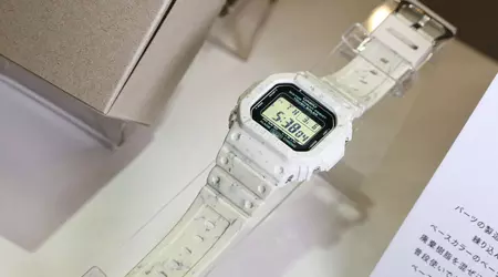 Ny G-Shock fra Casio: G-5600BG-5JR med genbrugsharpiks og marmordesign