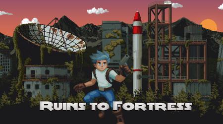 Dagens spil: Ruins To Fortress - overlevelse på en postapokalyptisk ø med pixeleret grafik