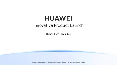 Huawei holder en global præsentation den 7. maj og venter på udgivelsen af Watch Fit 3, MateBook X Pro 2024 og den nye MatePad-serie