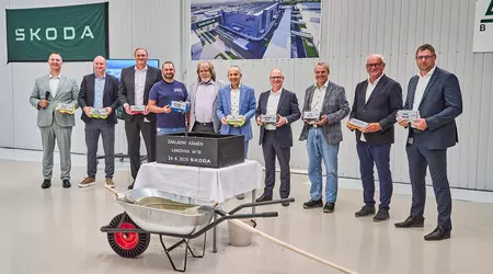 Škoda Auto har påbegyndt konstruktionen af et højteknologisk malerværksted med en kapacitet på op til 1.600 karosserier om dagen