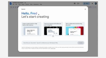 Google begynder at teste "Hjælp mig med at skabe"-funktionen drevet af Gemini i Google Docs