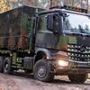 Mercedes-Benz Arocs lastbil med militært udstyr.