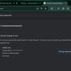 Meddelelse om ændring af adgangskode i Google Chrome