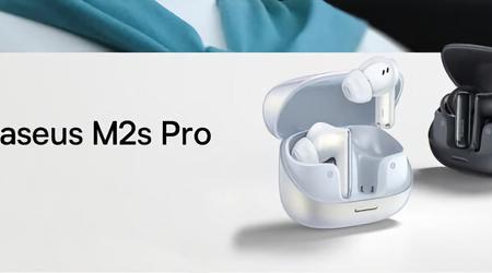 Baseus M2s Pro: True Wireless med ANC, Bluetooth 5.4 og Hi-Res Audio til $45