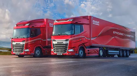 DAF's mest brændstofeffektive lastbiler får betegnelsen 'Efficiency Champion'