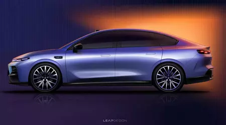 Det kinesiske mærke Stellantis har præsenteret sin første sedan, Leapmotor B01