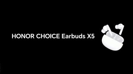 Honor introducerede Choice Earbuds X5 med ANC, Bluetooth 5.3, gaming-tilstand og op til 35 timers batterilevetid til $25