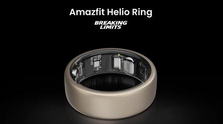 Amazfit Helio Ring: en smart ring i titaniumlegering, der kan måle puls og SpO2