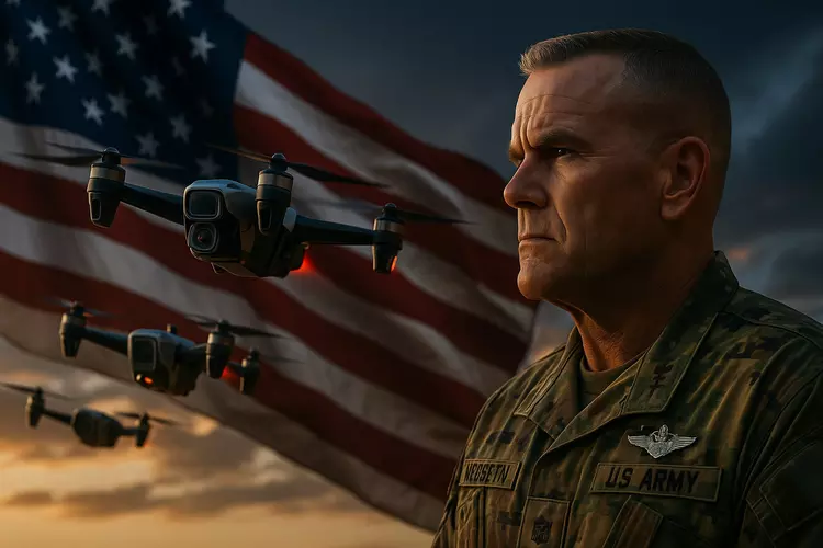 Droner er som ammunition, ikke fly: ...