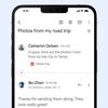 Gammel Gmail-design til iOS