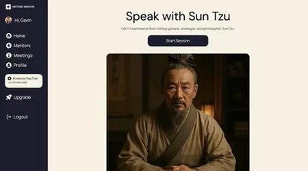 Historisk Mentor tjenesten giver råd fra Marcus Aurelius, Sokrates og Sun Tzu