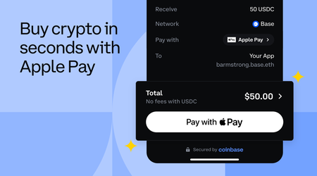 Nu kan du købe kryptovaluta via Apple Pay på Coinbase-platformen