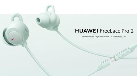Huawei har lanceret FreeLace Pro 2 med ANC og op til 25 timers batterilevetid på det globale marked.