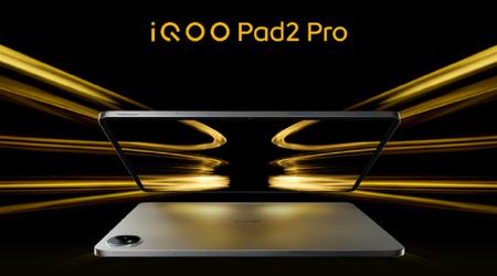 iQOO Pad 2 Pro: 13-tommer 144Hz-skærm, MediaTek Dimensity 9300 Plus-chip, 11.500 mAh-batteri og 66W-opladning til $480