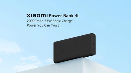 Xiaomi har introduceret 20.000 mAh Power Bank 4i til $26