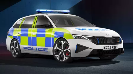 Škoda Octavia vRS klar til politiets flåder
