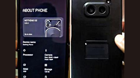 En prototype af Nothing Phone (2a) med dobbelt kamera og AMOLED-skærm er dukket op på fotos