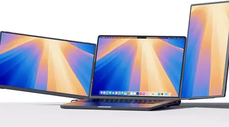 En bærbar computer - tre skærme: Jsaux har introduceret den bærbare dobbeltskærm FlipGo Horizon