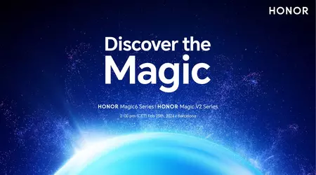 Det er officielt: Honor vil vise Magic 6-flagskibe og Magic V2 RSR foldbar smartphone på MWC 2024