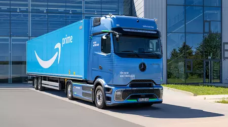 Amazon har bestilt mere end 200 Mercedes-Benz eActros 600 elektriske lastbiler