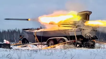 Ukrainske Sea Baby-marinedroner var udstyret med Grad-multipelraketter