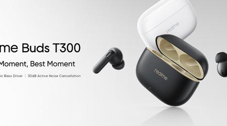 realme Buds T300: TWS-hovedtelefoner med ANC, Spatial Audio-teknologi og op til 40 timers batterilevetid til $25