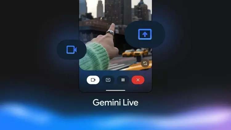 Gemini Live på Android viser nu ...