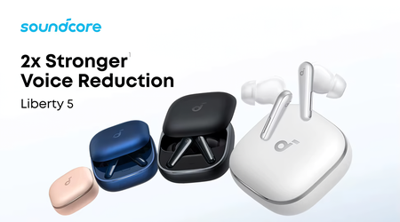 Anker præsenterer nye Soundcore Liberty 5 hovedtelefoner med forbedret støjreduktion og lang batterilevetid