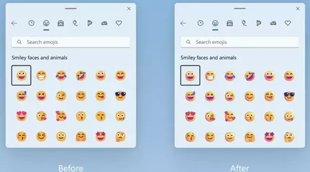 Den seneste testudgave af Windows 11 har opdaterede emojis, som Microsoft annoncerede tilbage i 2021.