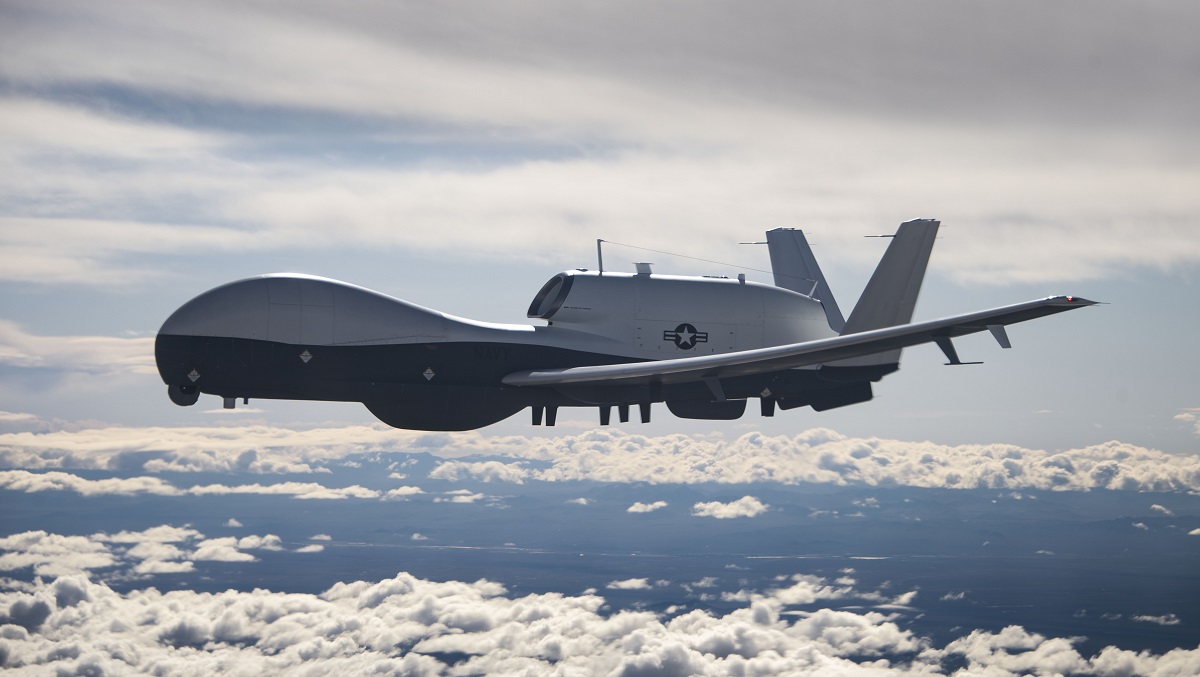 Northrop Grumman overdrager fjerde MQ-4C Triton strategisk drone til US Navy til en værdi af over 100 mio. dollars