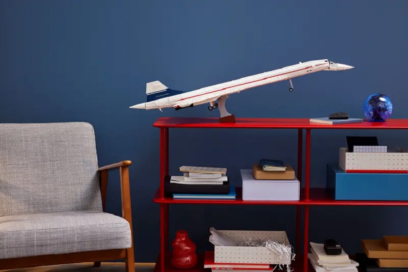 LEGO har afsløret en $200-model af det supersoniske passagerfly Concorde.