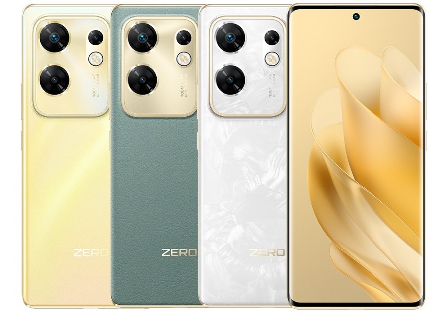 Infinix Zero 4G - Helio G99, 120Hz AMOLED-skærm, 108MP kamera, stereohøjttalere og 50MP frontmodul til en pris af $180